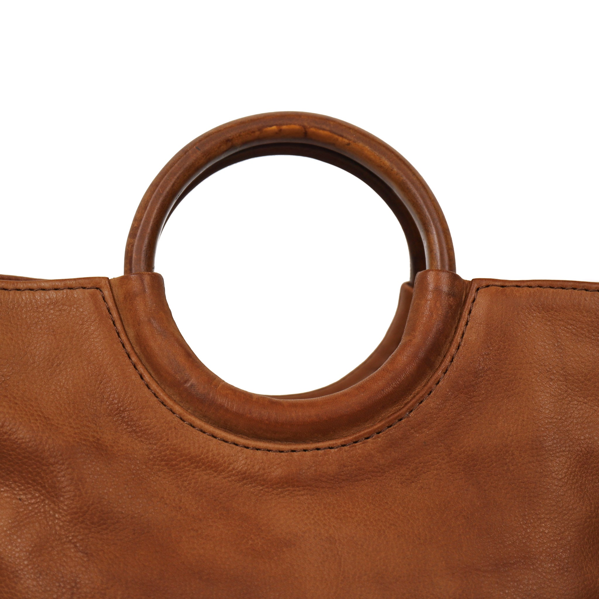Hand-/schoudertas 'Sara' cognac Cognac