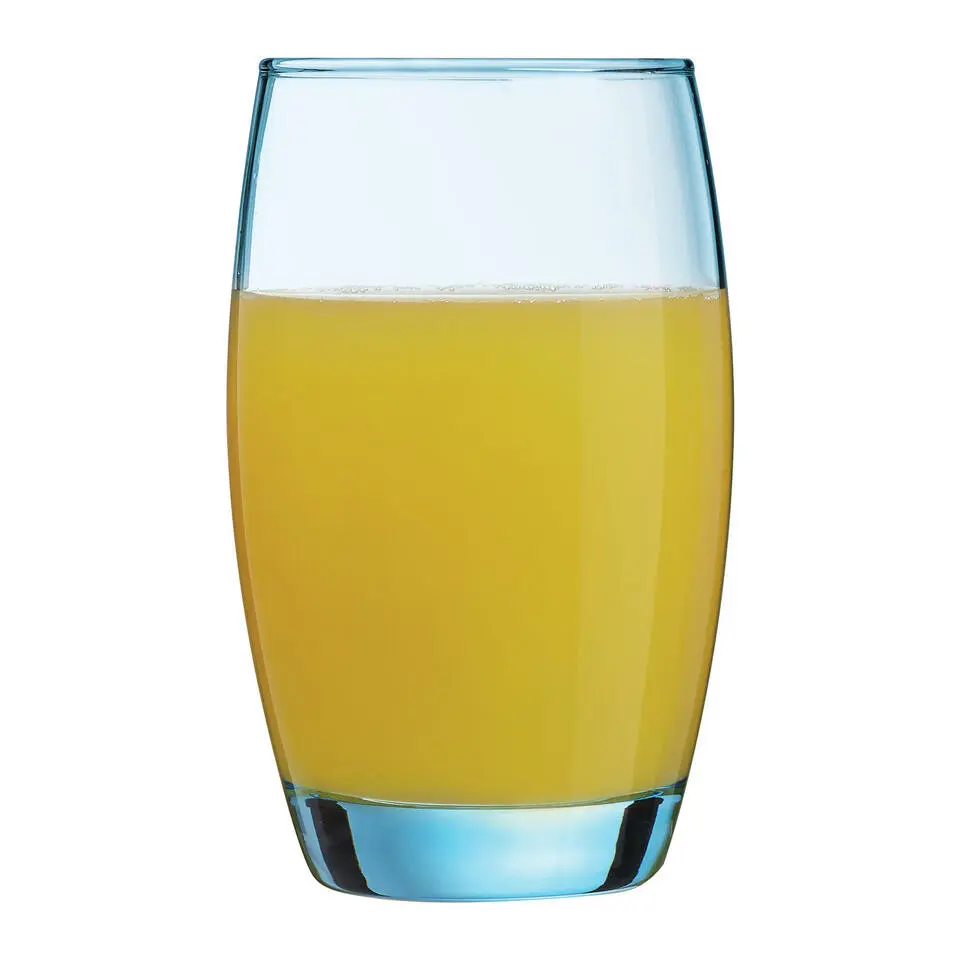 Arcoroc Drinkglazen - 6x stuks - transparant blauw - 350 ml