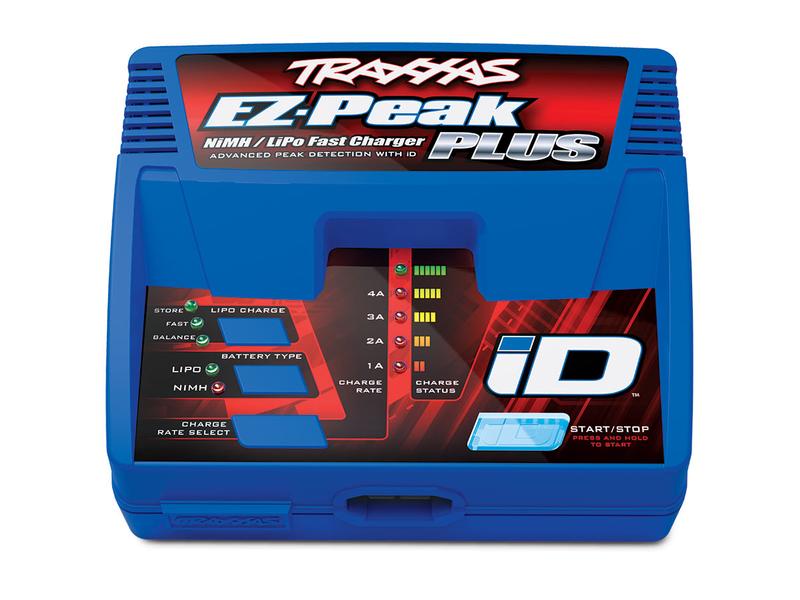 Traxxas Ladegerät Combo EZ-Peak Plus & 1x LiPo-Akku 3S 5000 40-W-Ladegerät inkl. 3S LiPo-Akku für Traxxas Modelle