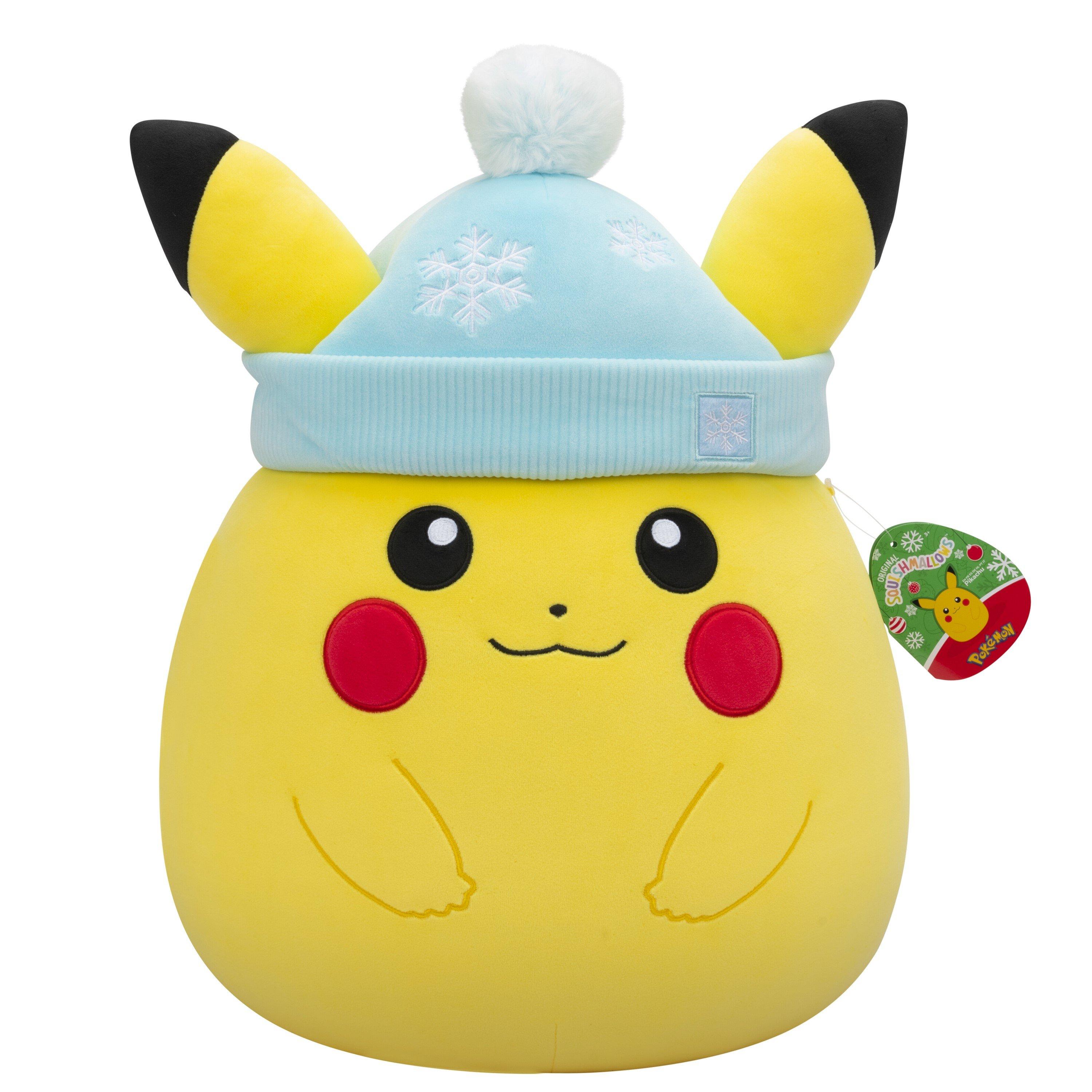 Squishmallows Original 14 Inch Holiday Pikachu Pokémon Plush