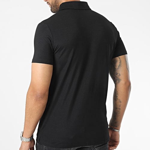 Polo Manches Courtes Noir