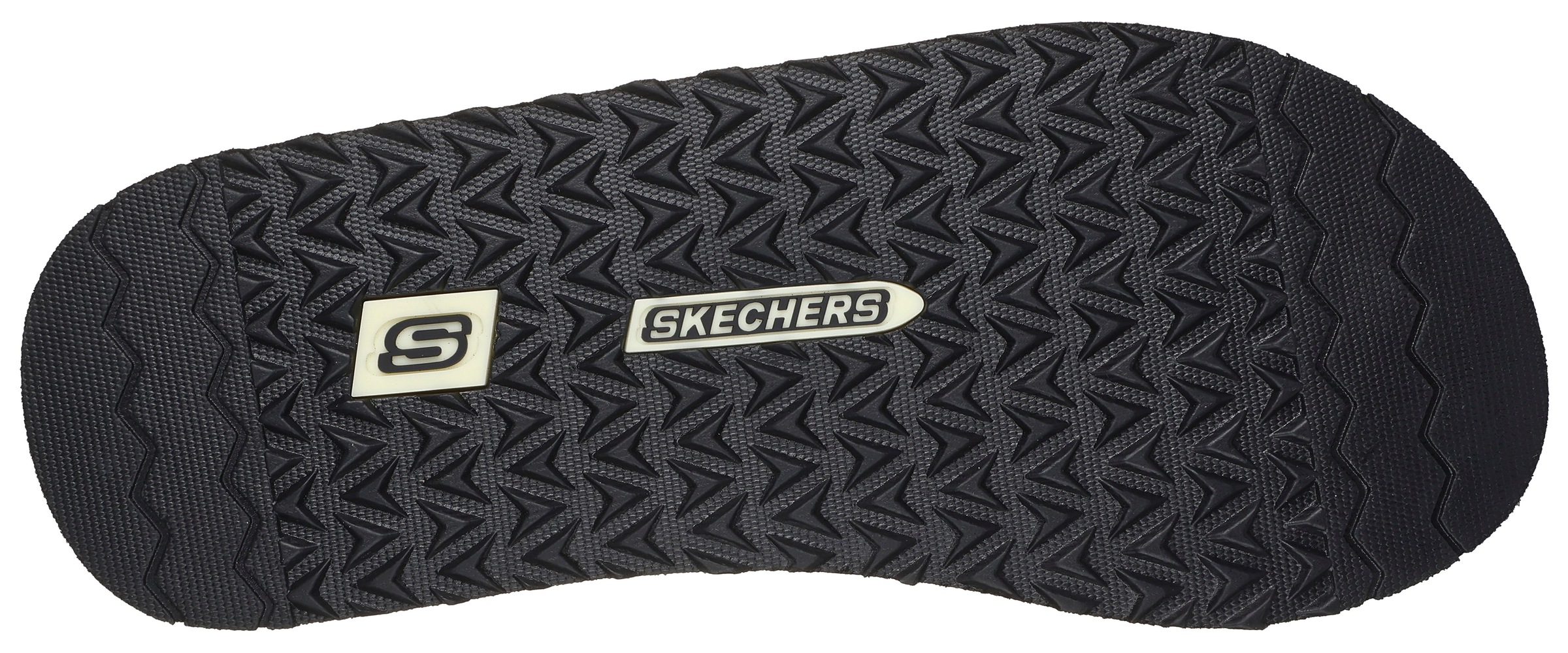 Skechers Zehentrenner »TANTRIC-FRITZ«  , Sommerschuh, Schlappen, Poolslides, Badeschuh, mit weichem Zehensteg