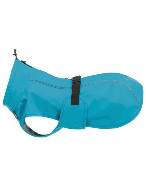 Trixie Regenjas Vimy Turquoise - Hondenkleding