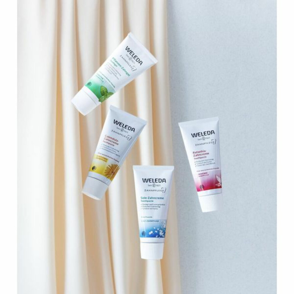 4x WELEDA Tandpasta Planten75 ml