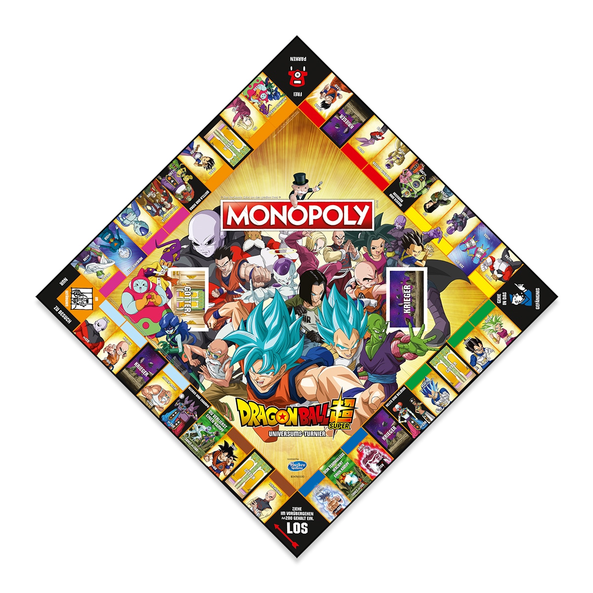 Monopoly Dragon Ball Super (deutsch/französisch) Brettspiel Gesellschaftsspiel Anime