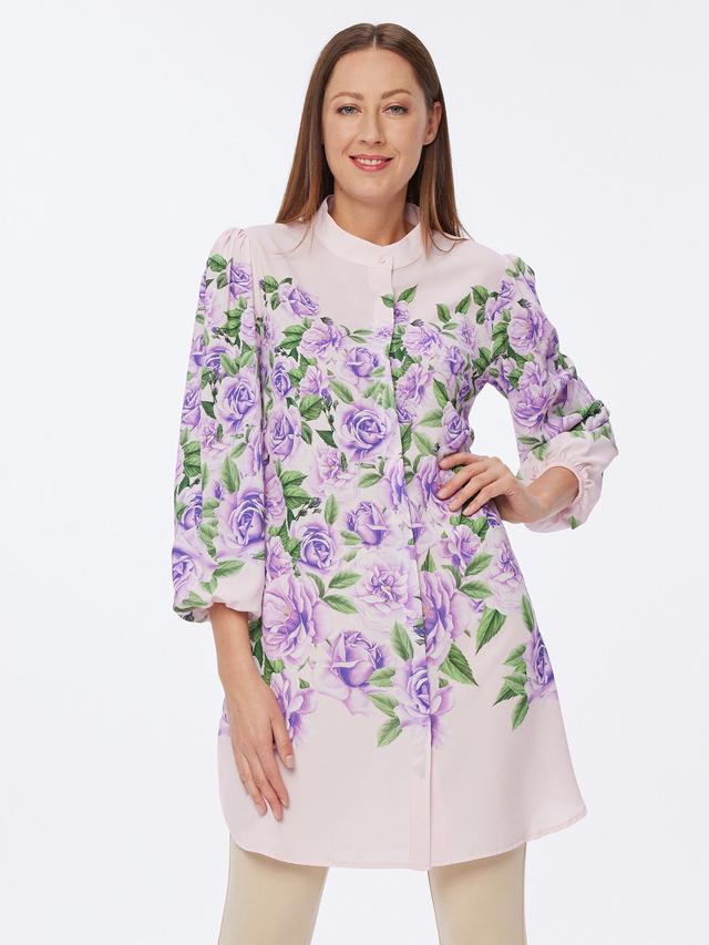 Longbluse Floral