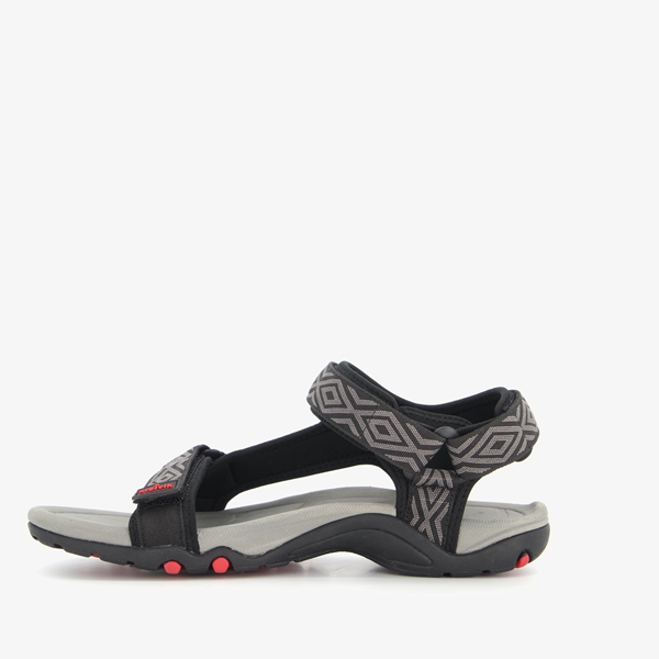 Kjelvik heren sandalen grijs/zwart