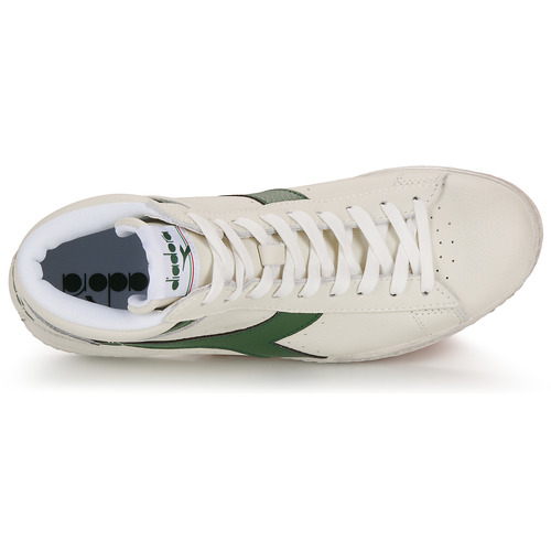 Diadora - GAME L HIGH WAXED - Blanc / Vert