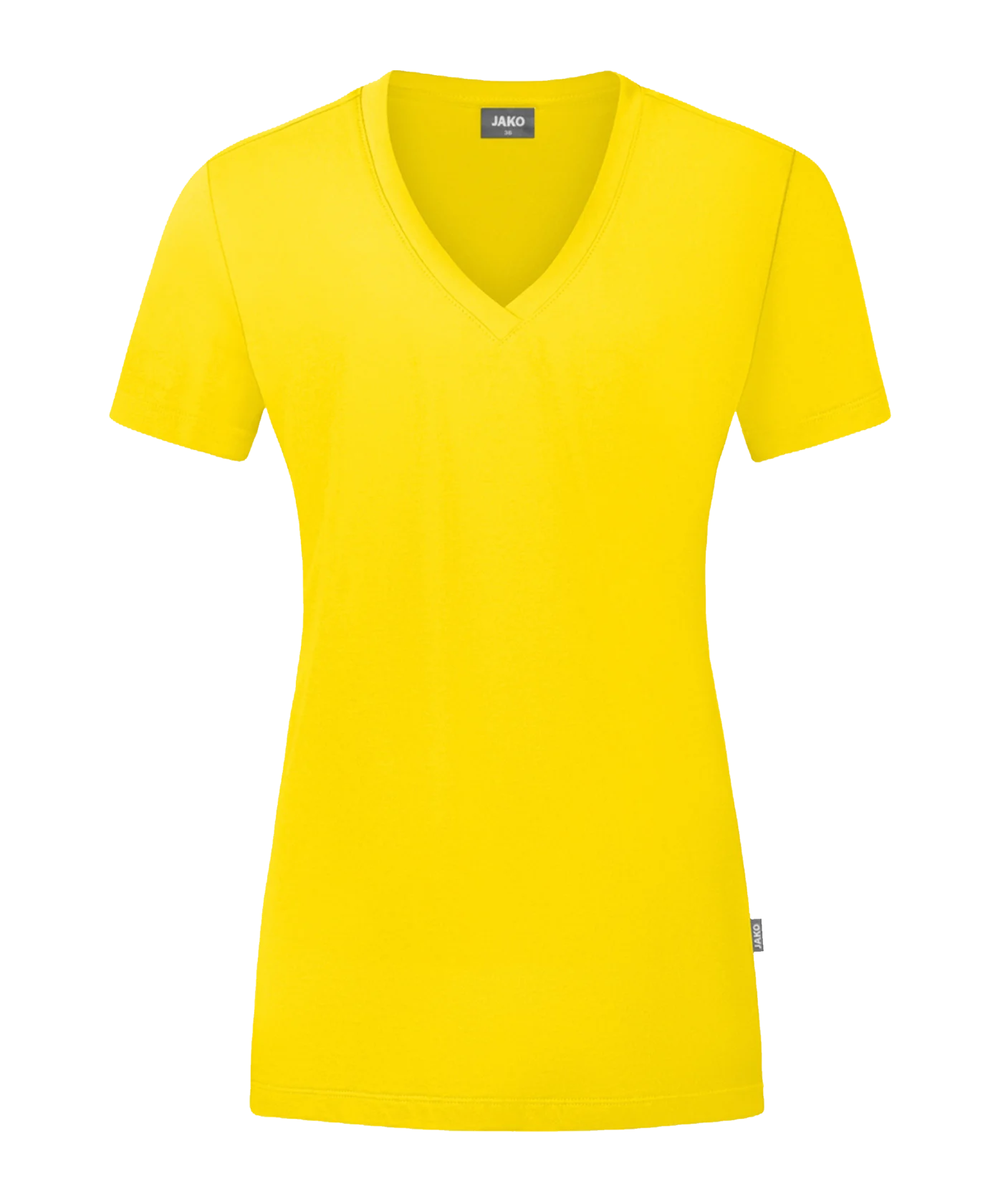 JAKO Organic T-Shirt Damen Gelb F300