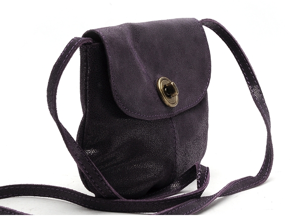 Pieces ville accessoires pctotally royal leather party bag rose