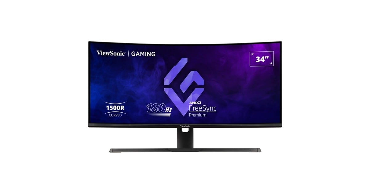 ViewSonicVX3418-2KPC UWQHD gaming monitor 34