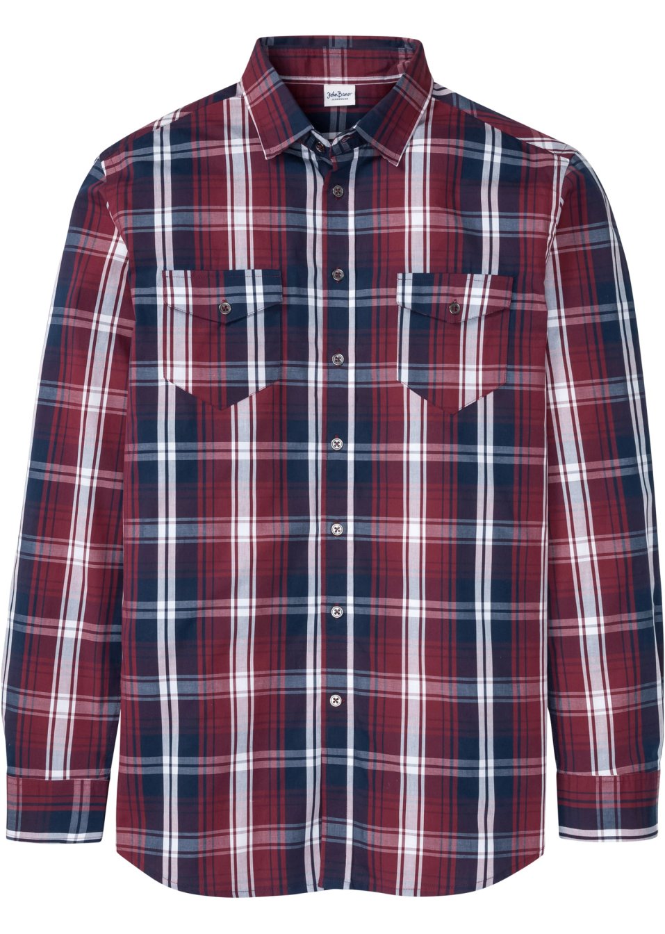 Chemise manches longues coupe confort