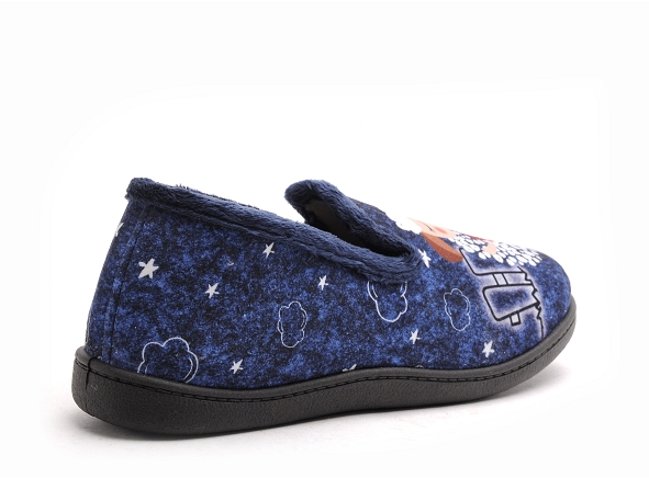Plumaflex roal chaussons femme r12215 bleu