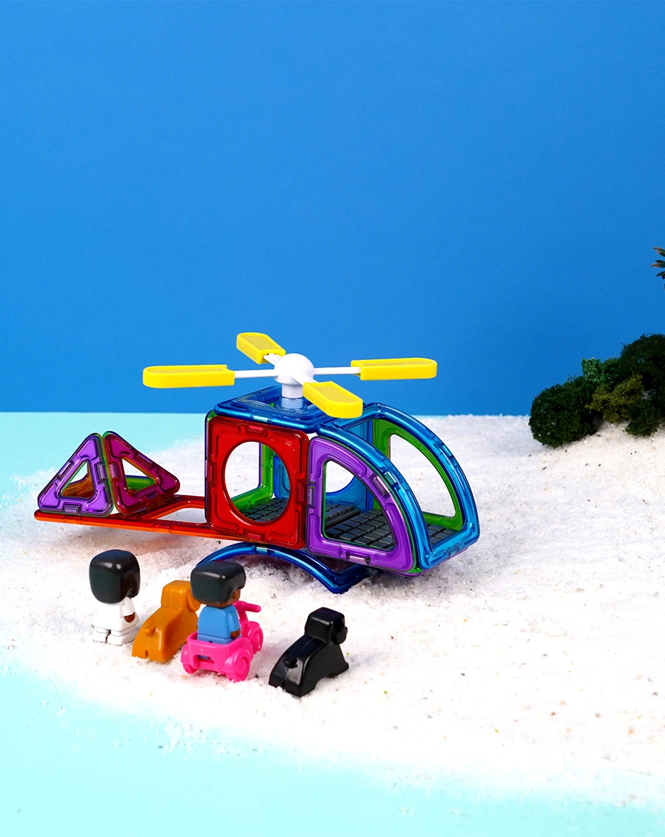 Magnet-Bausatz MAGFORMERS 278-83 AVIATION ADVENTURE SET 28-teilig