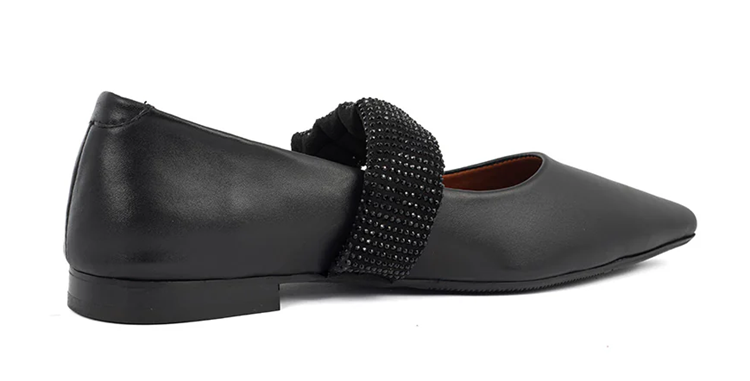 Babouche Sage-118 Black