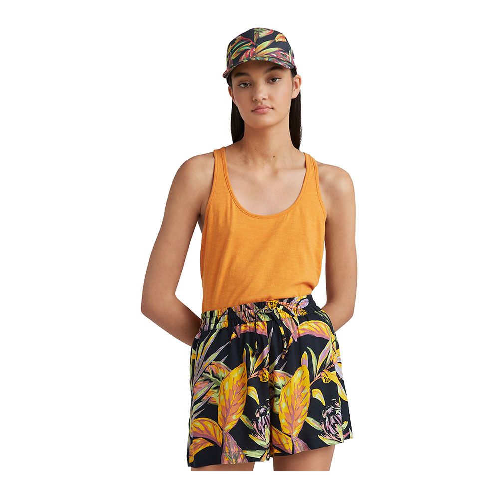 O'Neill AMIRI - Short Femme black tropical flower
