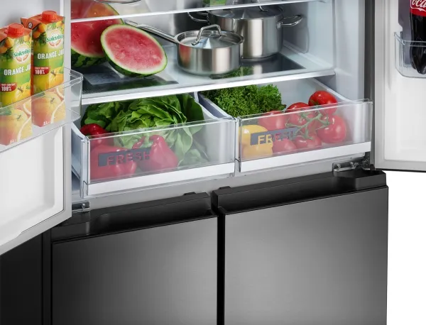 Concept LA8383DS, Fritstående, Grå, 417 L, SN-T, C, 42 dB