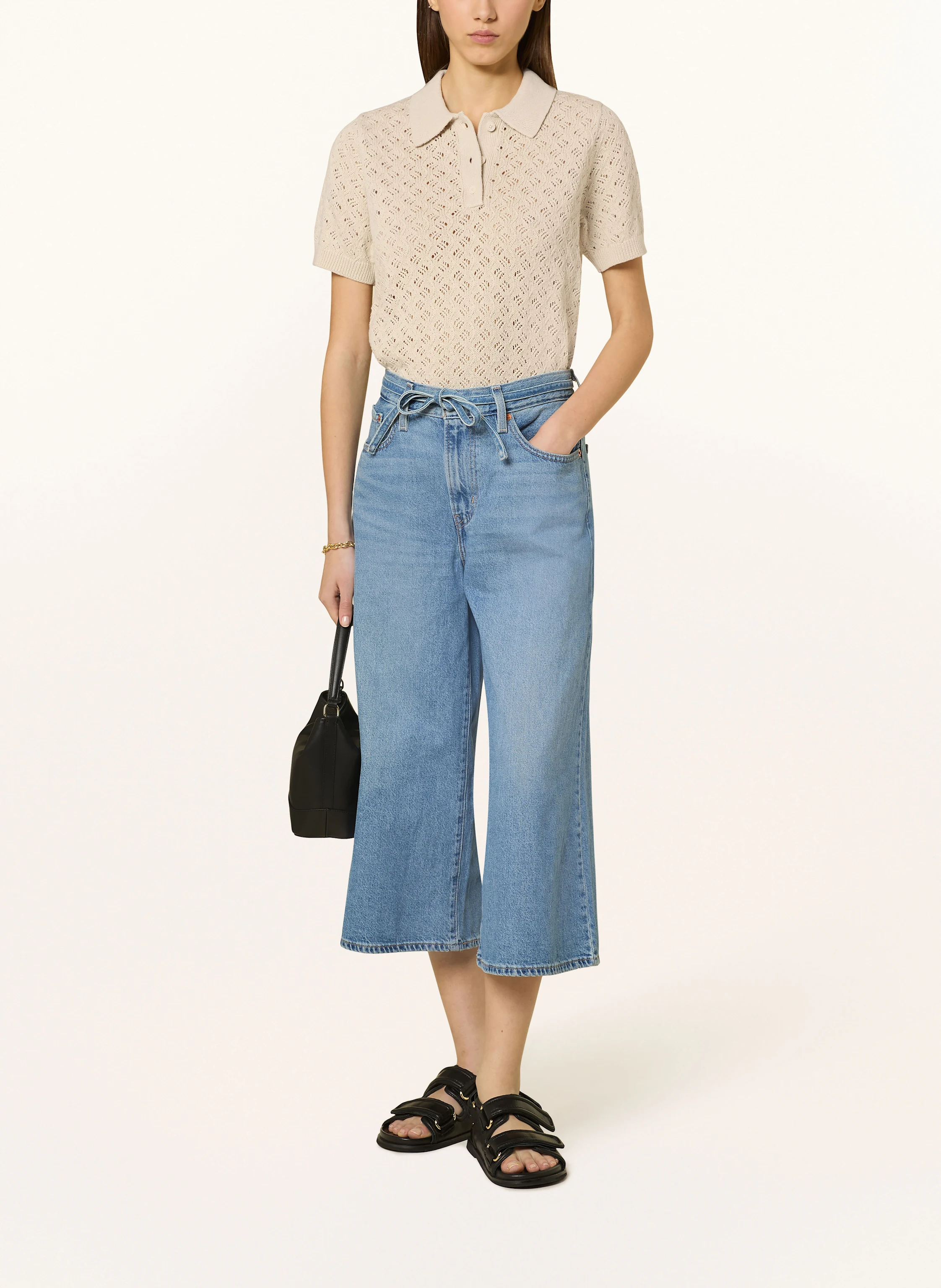 Levi's® Strick-Poloshirt LAVENDER
