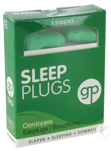 Get Plugged Bouchon Oreille Sommeil 6 Pièces