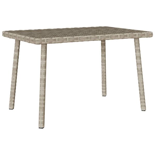 vidaXL Mesa de Centro de Jardim Retangular 60x40x37 cm Vime Pe - 2833571002