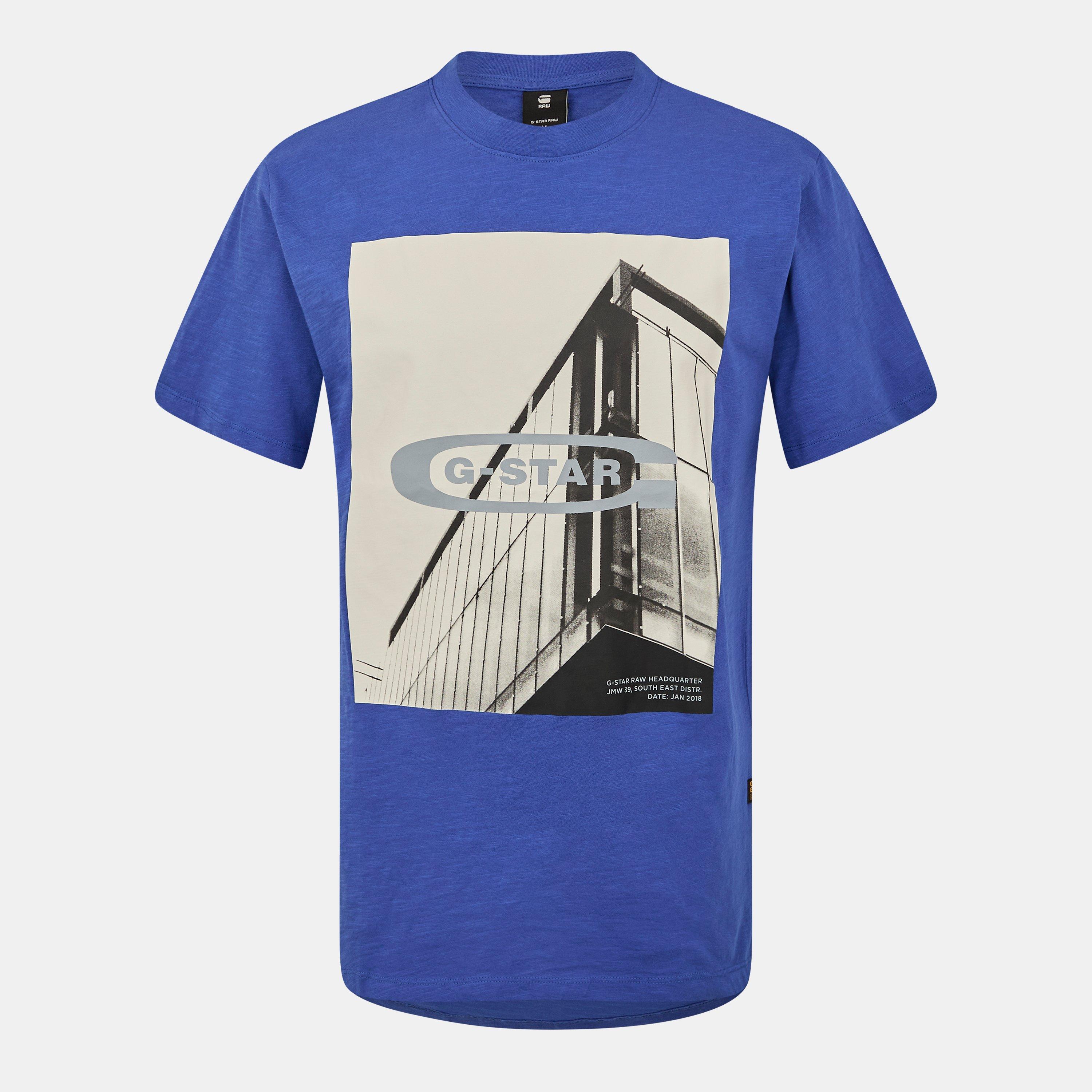 G Star HQ Old School Logo Lash T Shirt
