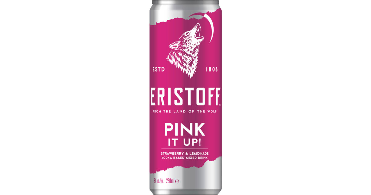 ERISTOFF Pink It Up Dose 0,25 Liter (Einweg)