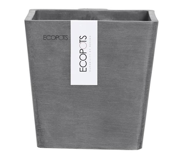 Ecopots Kunststoff-Kasten Manhattan Wall mit