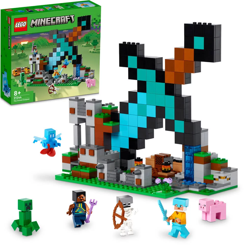 LEGO®MINECRAFT™ 21244 - L’AVANT-POSTE DE L’EPEE