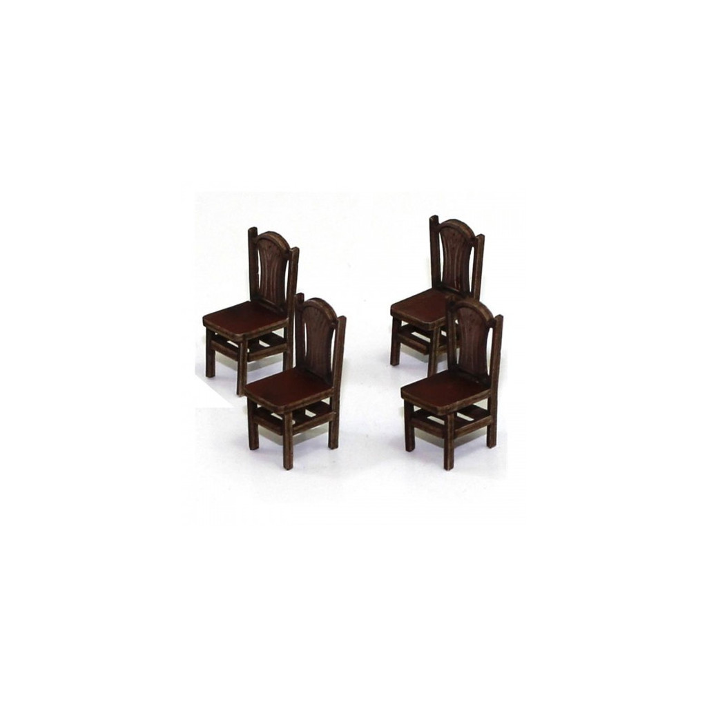 Chaises à Dossier en Gerbe (x4)