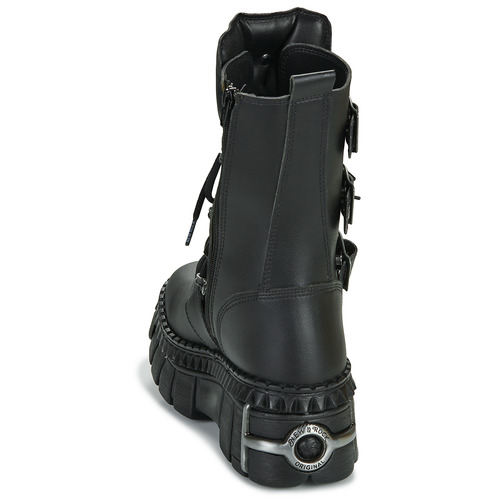 New Rock - WALL 1473 VEGAN - Noir