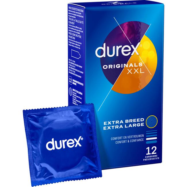 Durex XXL Condooms 12 Stuks