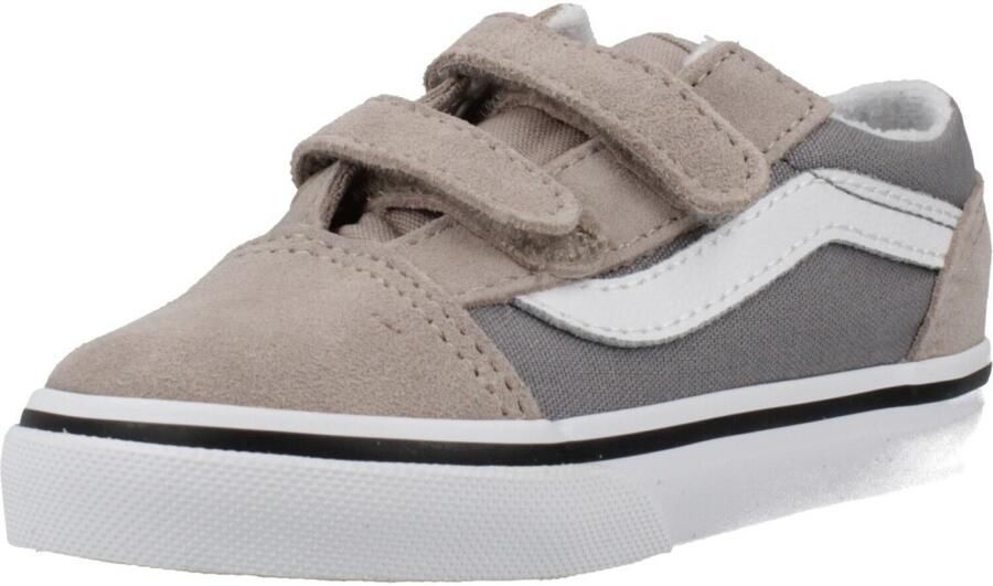 Vans Old Skool V 2-tone Sneakers grijs Textiel