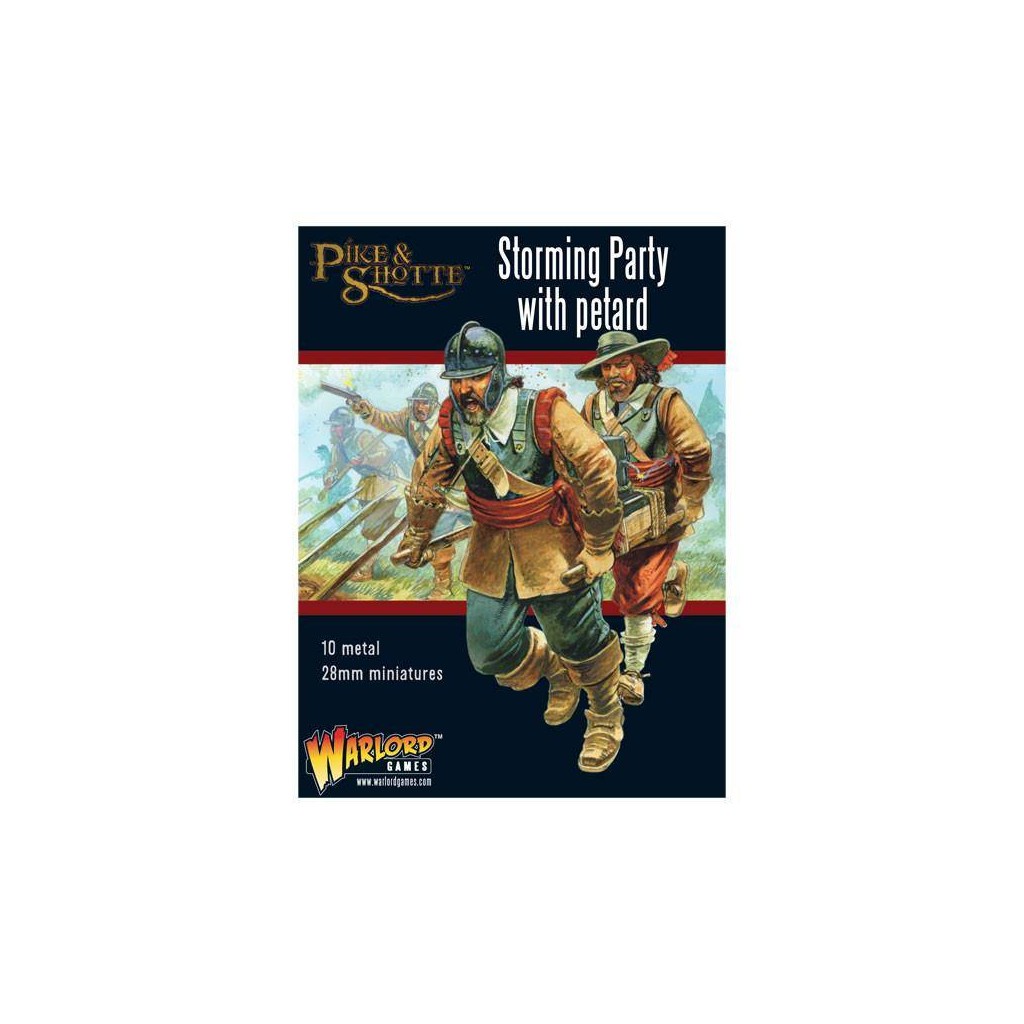 Storming party with petard