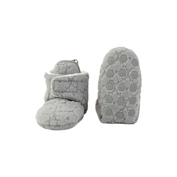 Lodger Folklore Fleece Slofjes Mauve 0-3 Mnd