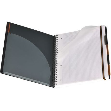 Cahier spirale probook Rhodiactive A4 petit carreaux 23 x 30 cm - 160 pages