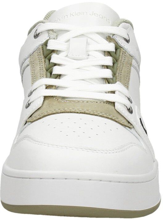 Calvin Klein Cupsole Laceup Basket Low LTH wit