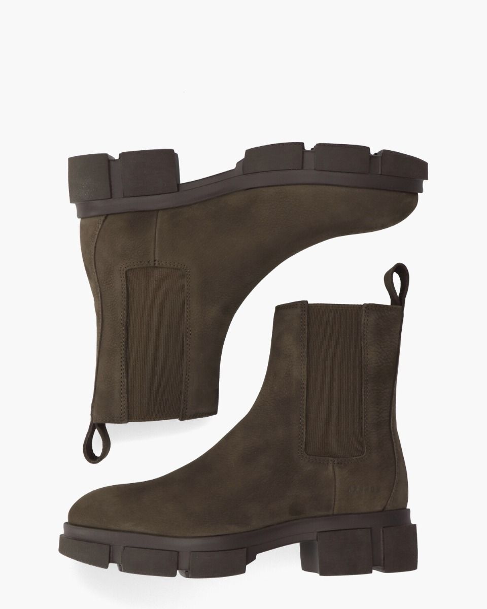 Copenhagen Studios CPH570 Donkerbruin Dames Chelseaboots