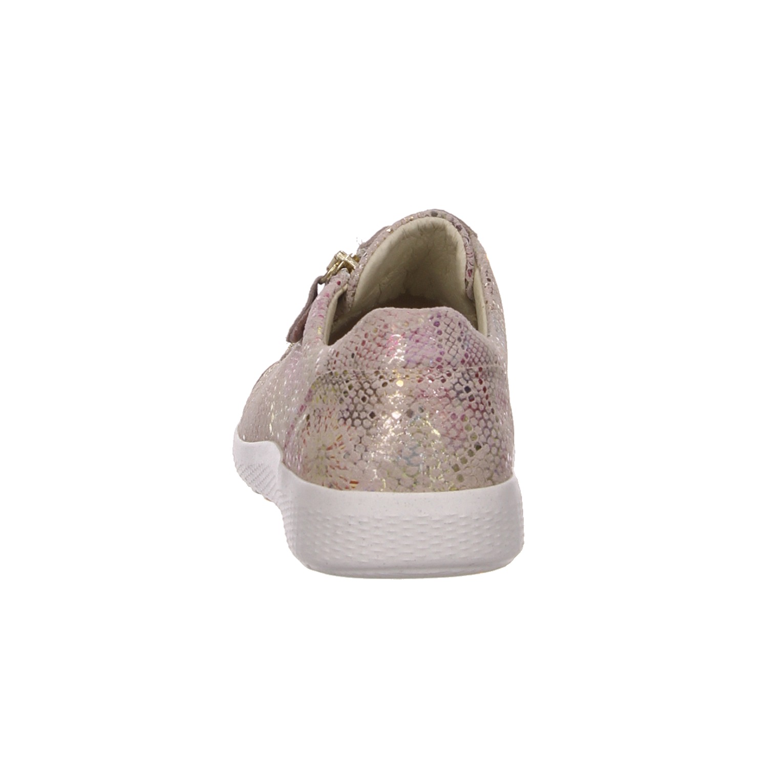 Waldläufer Schnürschuh rosa beige