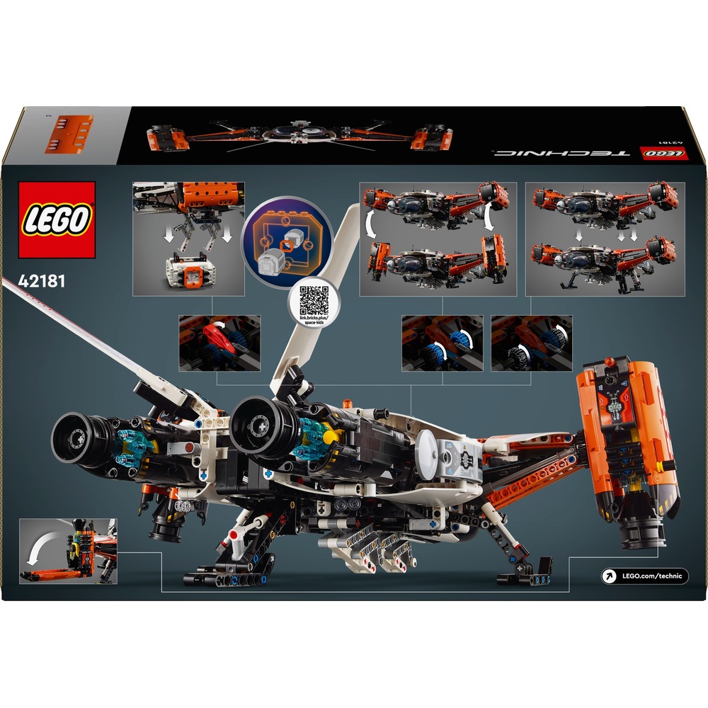 LEGO Technic 42181 VTOL Schwerlastraumschiff LT81 Weltraumspielzeug