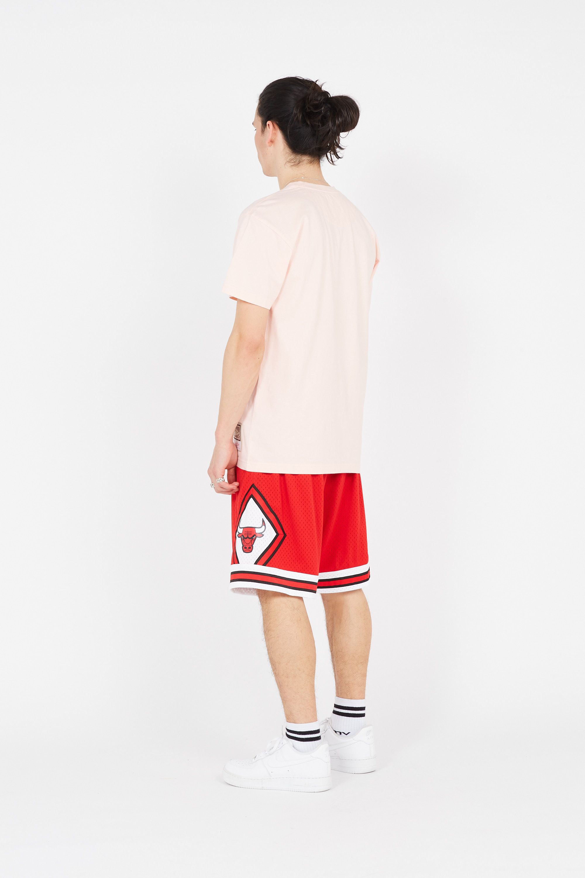 MITCHELL & NESS Short CHICAGO BULLS  Rouge