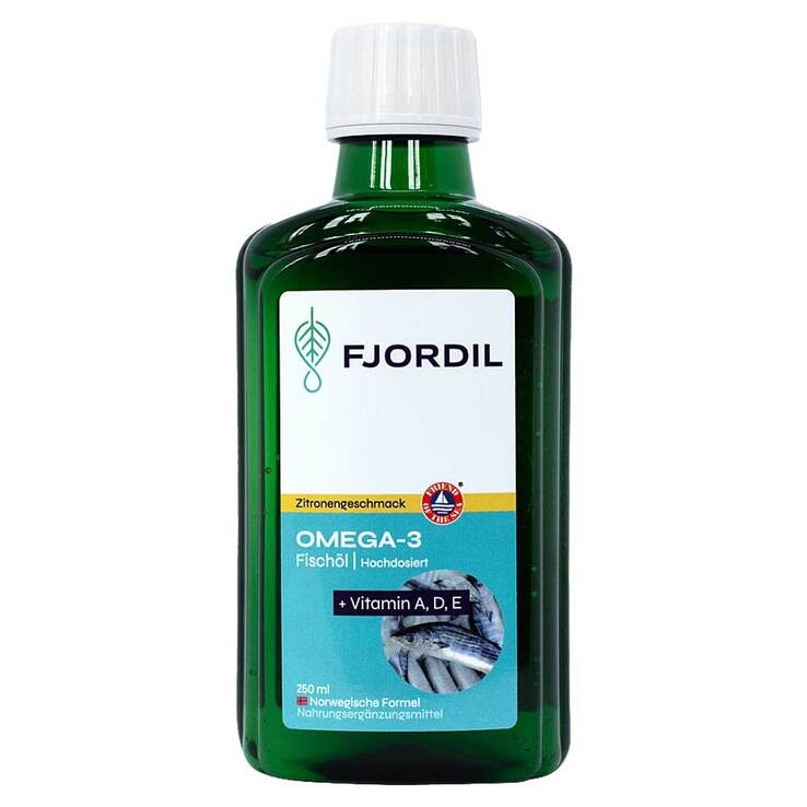 Fjordil Omega-3 flüssig, 250 ml
