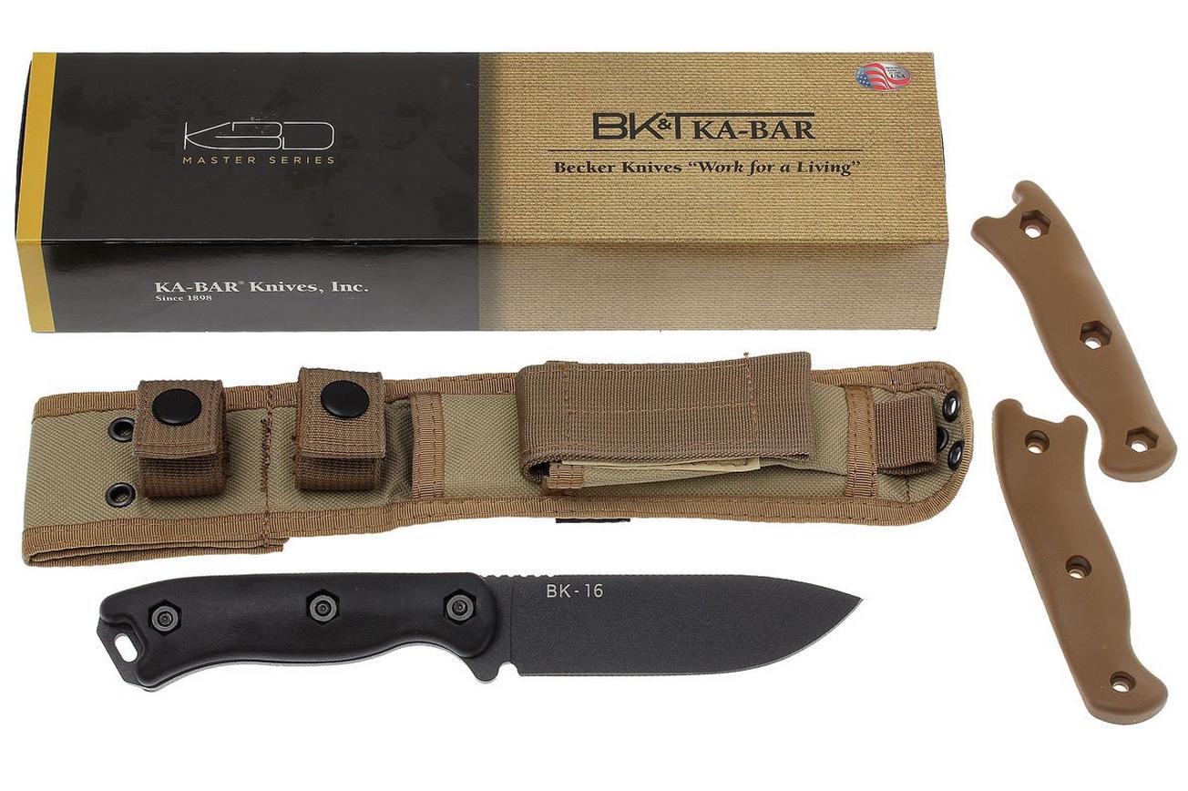 KA-BAR Short Becker Drop Point BK16
