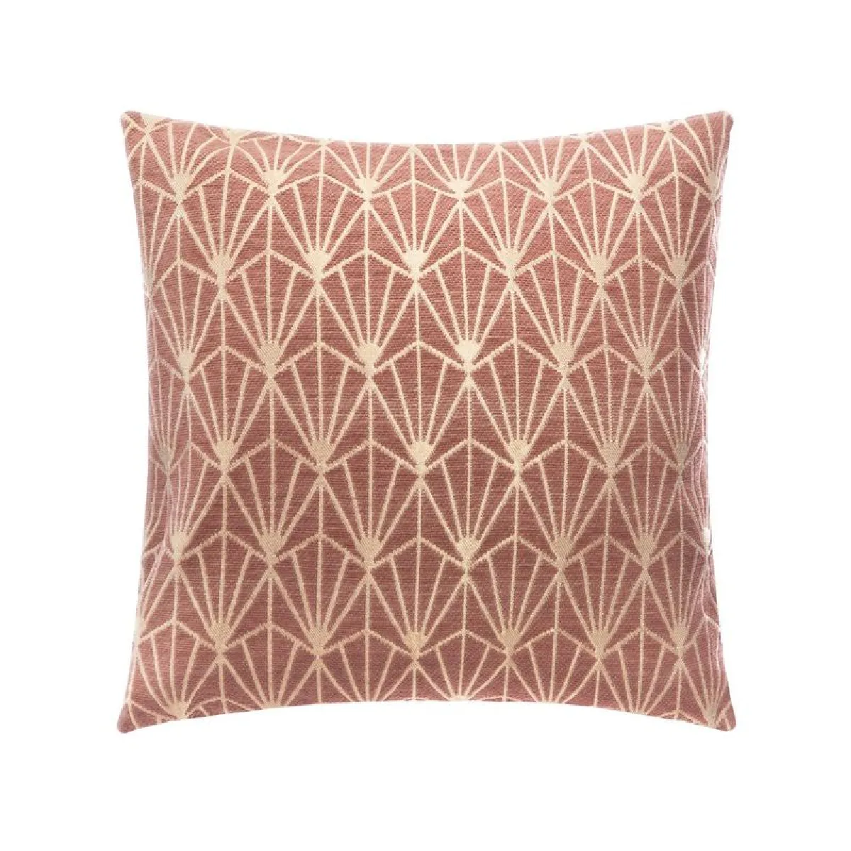 but Housse de Coussin ART DECO Rose 40x40 cm