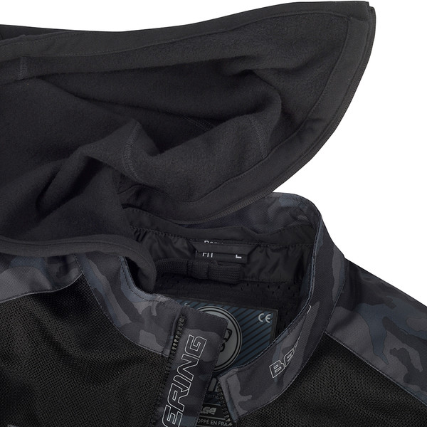 Bering - Blouson Spirit Noir / Camouflage Gris