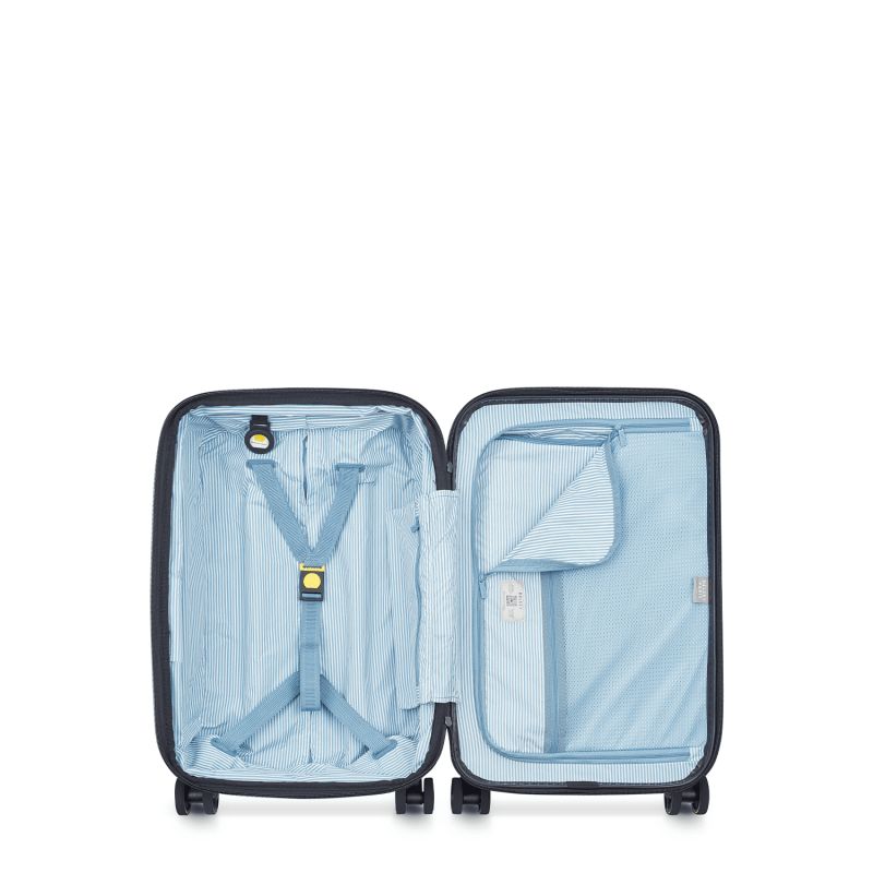 Valise cabine rigide Turenne 2.0 Extensible 56 cm Bleu Nuit