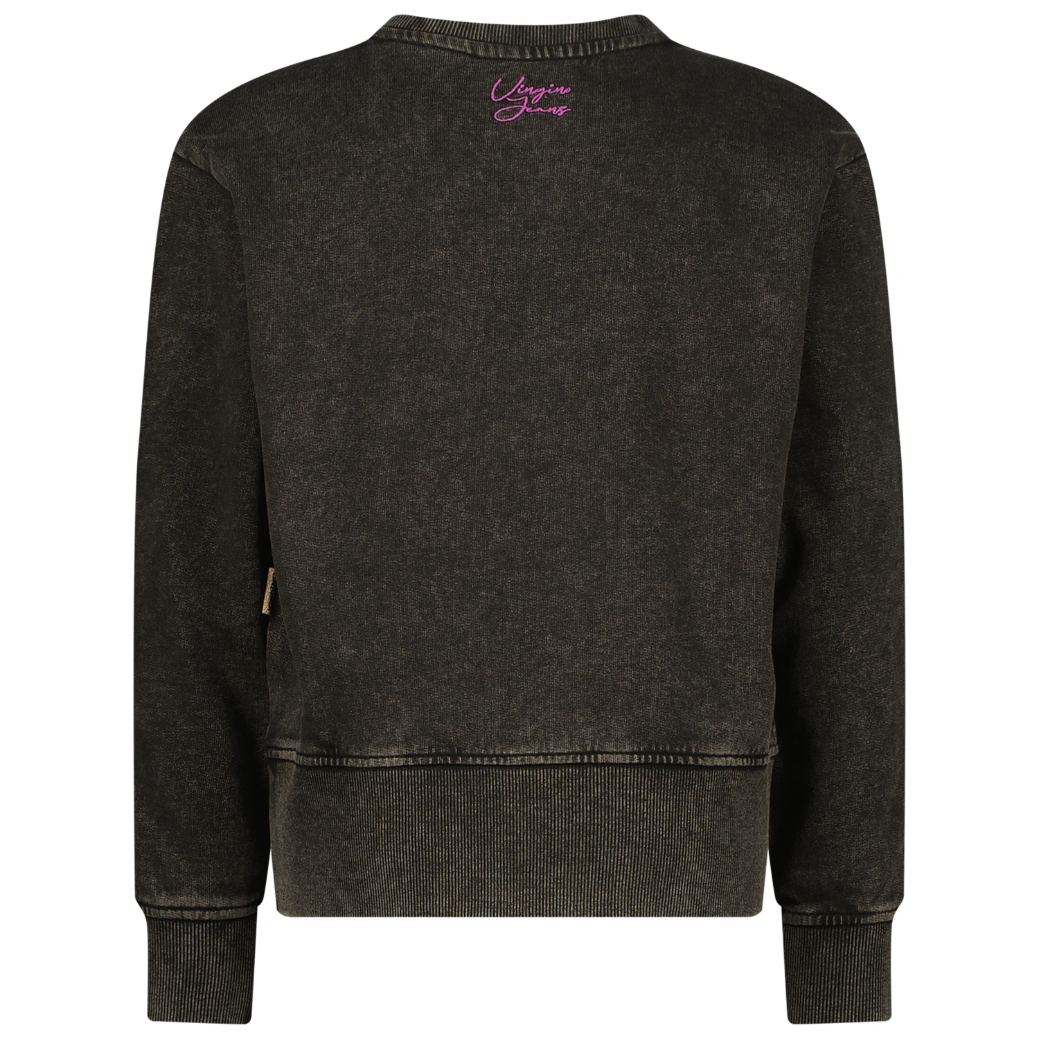 Sweatshirt NAROU in washed black