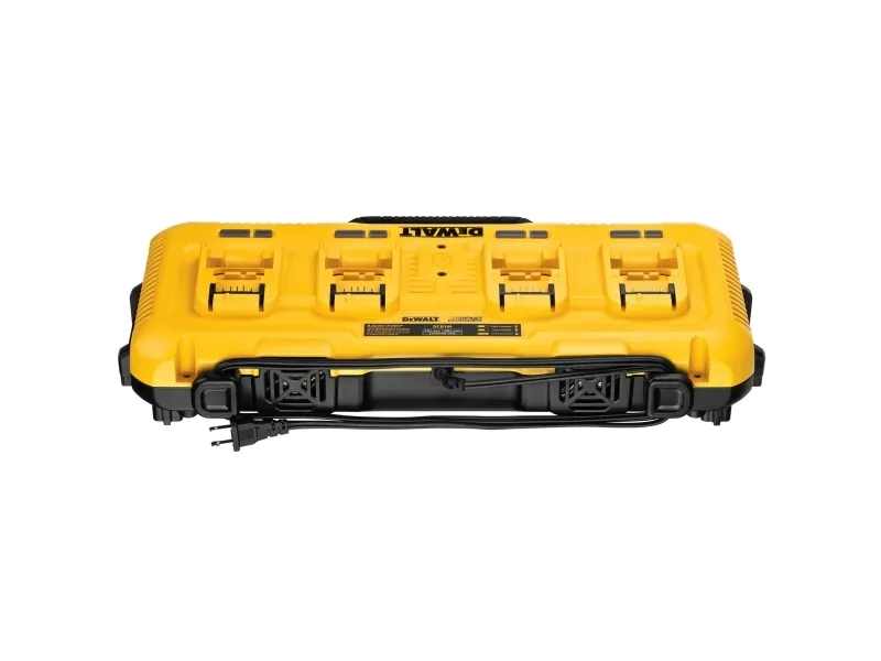 DeWALT DCB104-QW - Batterioplader - 4 x batterier lader op - 8 A - 4 output-stikforbindelser