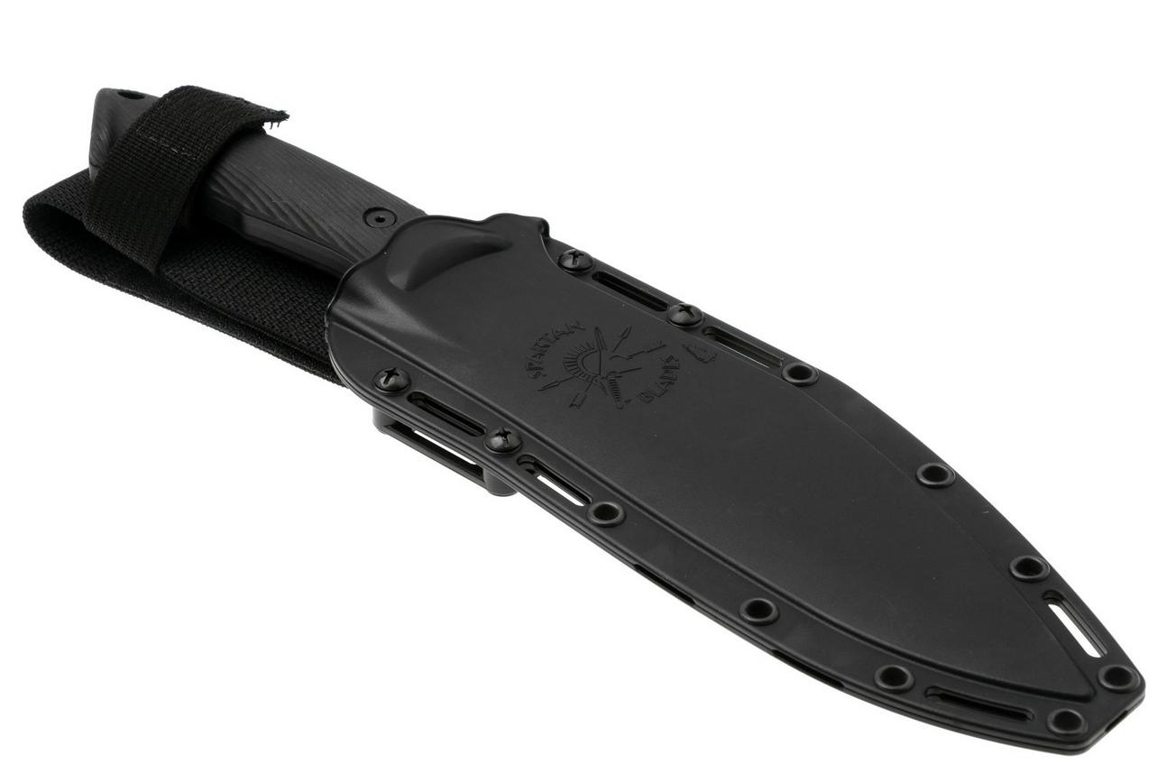 Spartan Blades Harsey Kukri SBSL007BK Black/Black, kukri machete