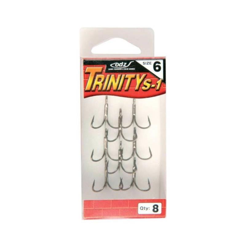 Hameçon Triple Maruto Trinity S-1 - 6Cm