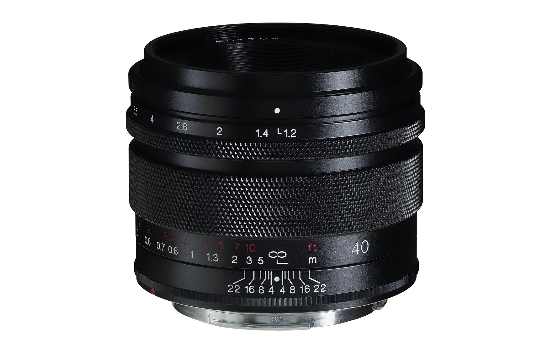 Festbrennweite 40mm F/1.2 Nokton asph. – Canon RF<br>Asphärisches, lichtstarkes Standardobjektiv
